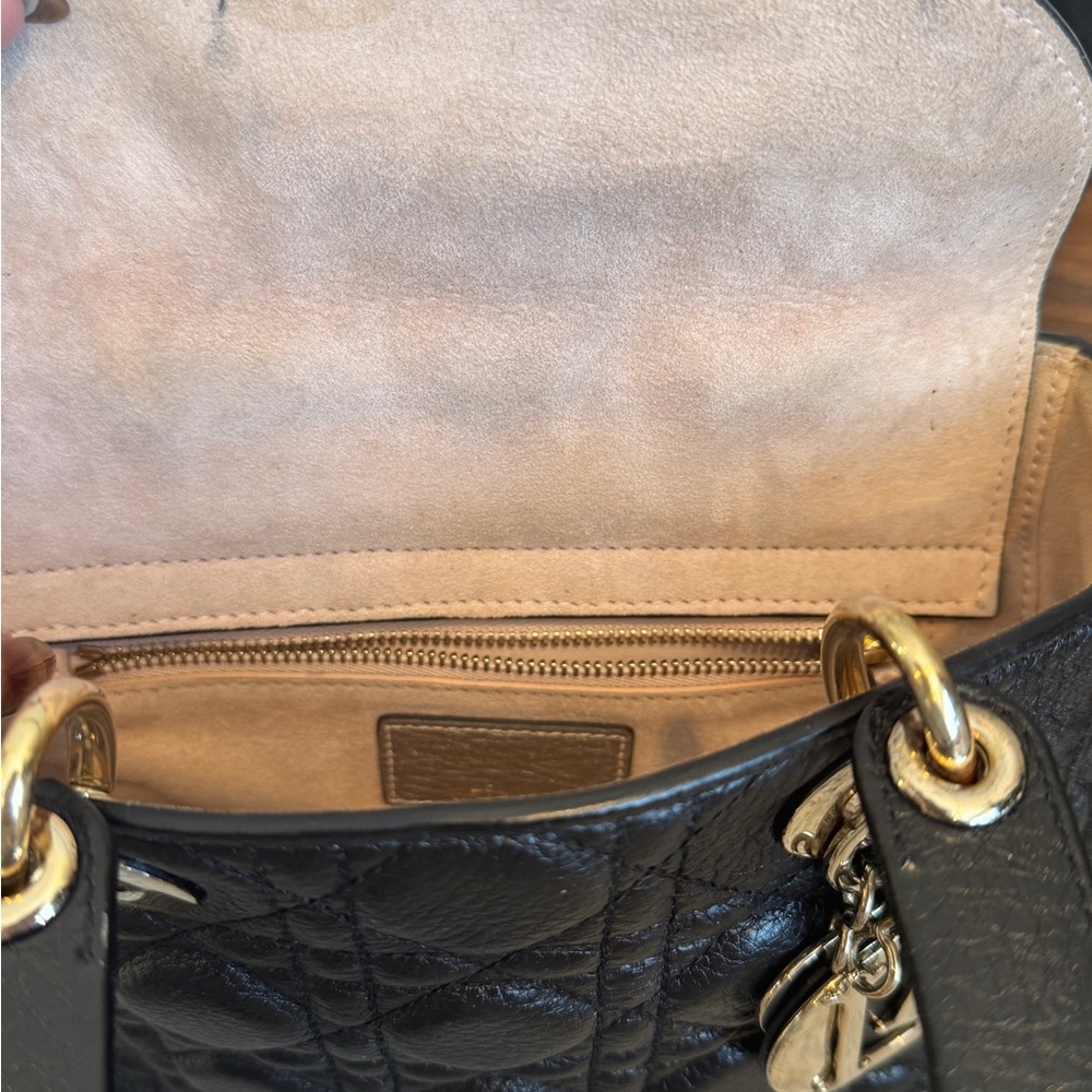 Christian Dior Lady Dior Cannage Handbag Small size - Picture 12 of 13